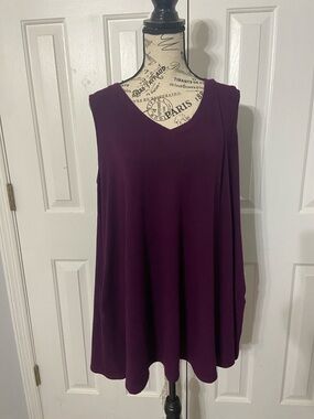 Zenana premium tank tunic with pockets